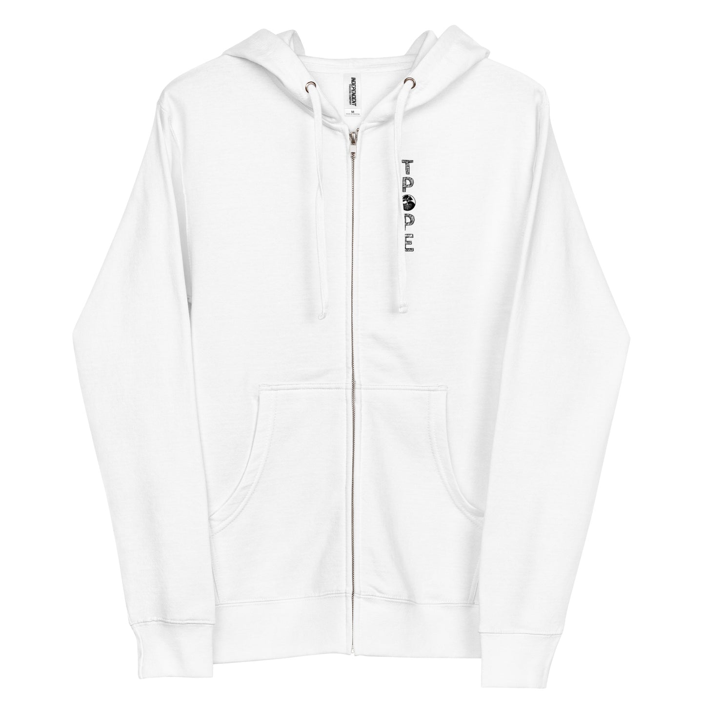 Tpope Unisex fleece zip up hoodie