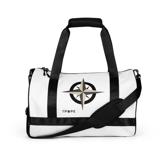 Compass All-over print gym bag