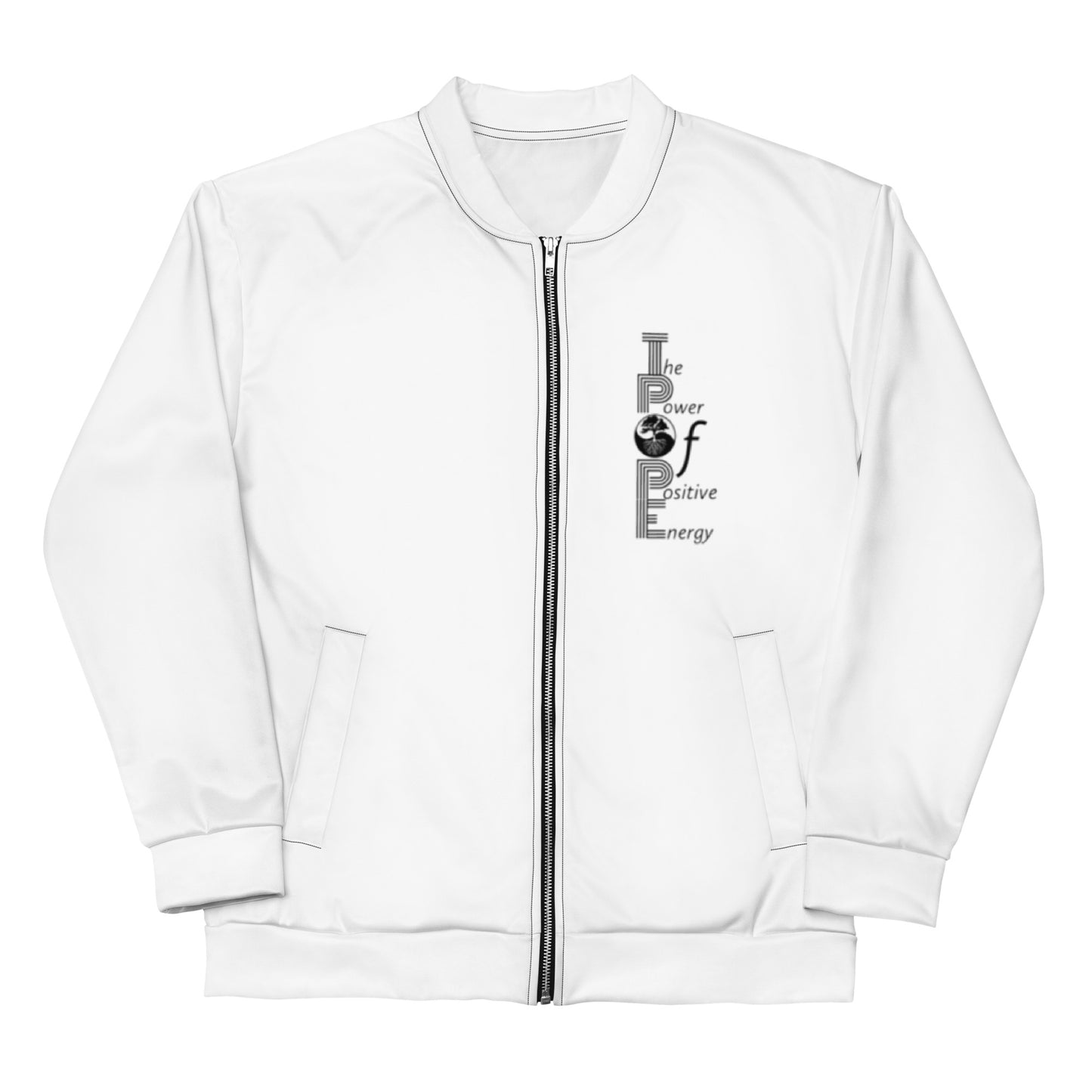 The Power of Positive Energy Unisex Bomber Jacket