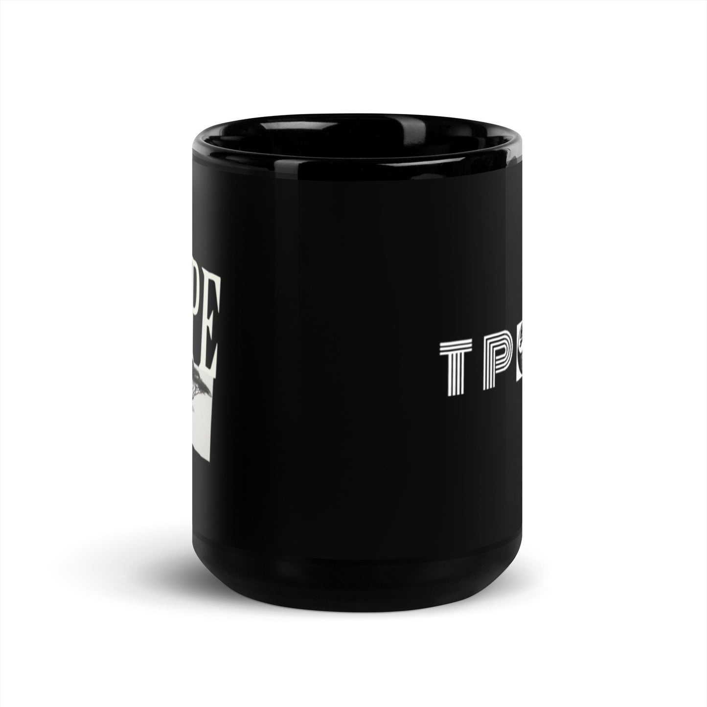 Tree Tpope Black Glossy Mug