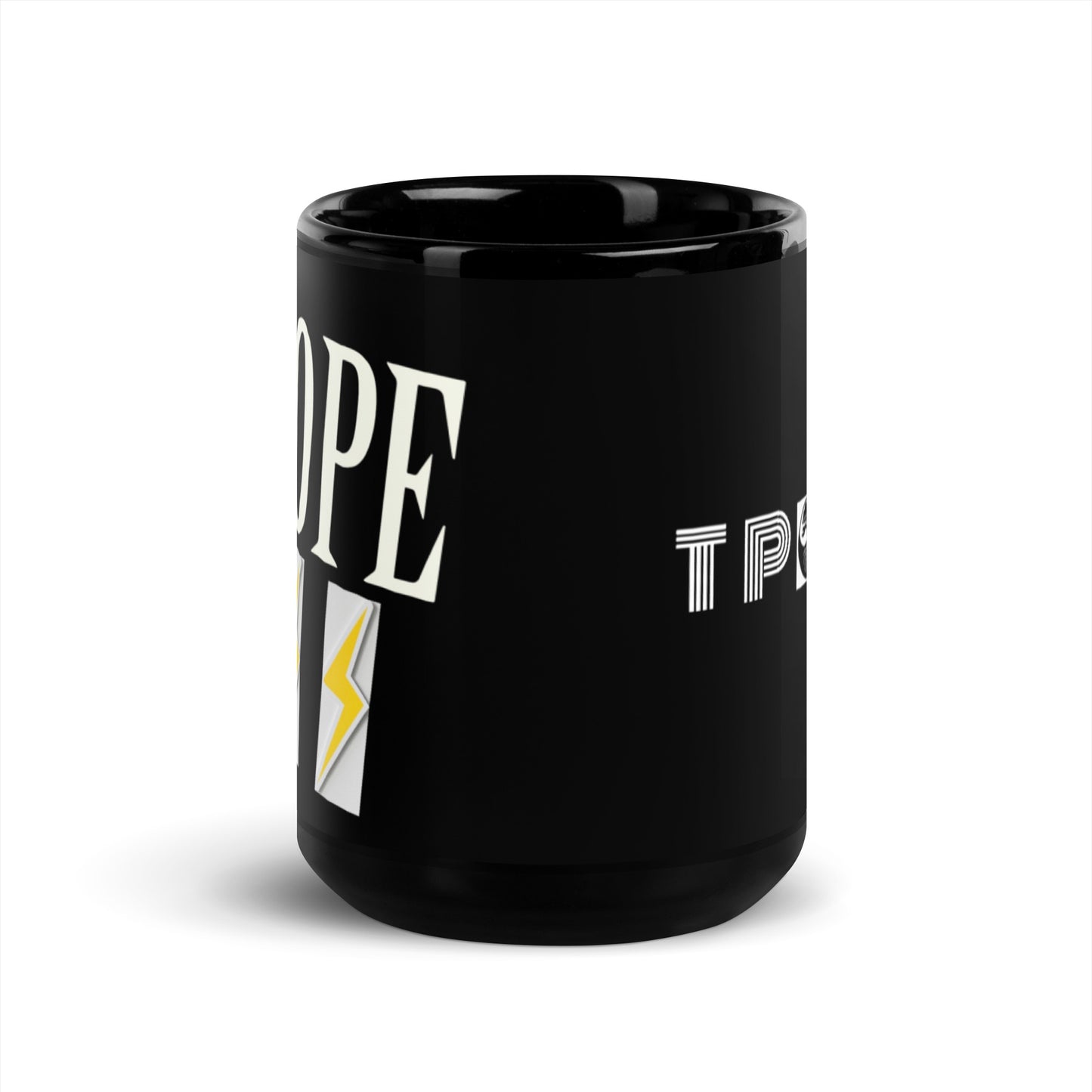 Tpope Black Glossy Mug