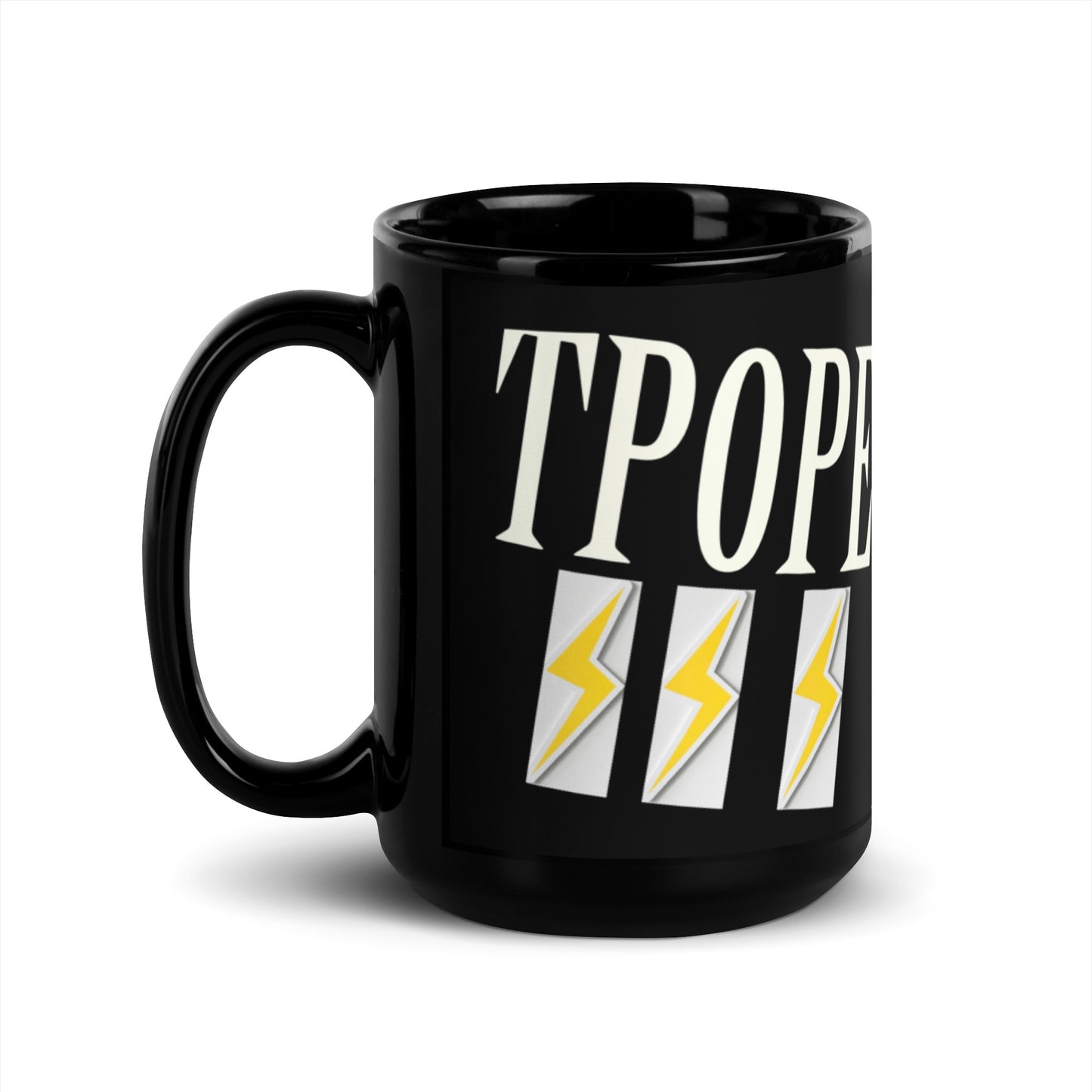 Tpope Black Glossy Mug