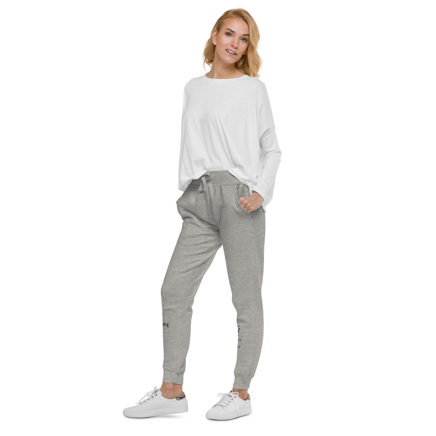 The Power of Positive Energy Unisex fleece sweatpants