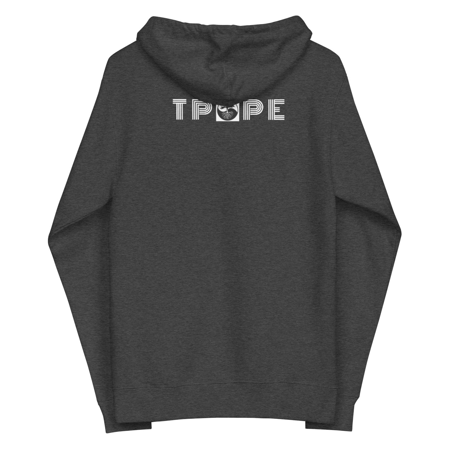 Tpope Unisex fleece zip up hoodie