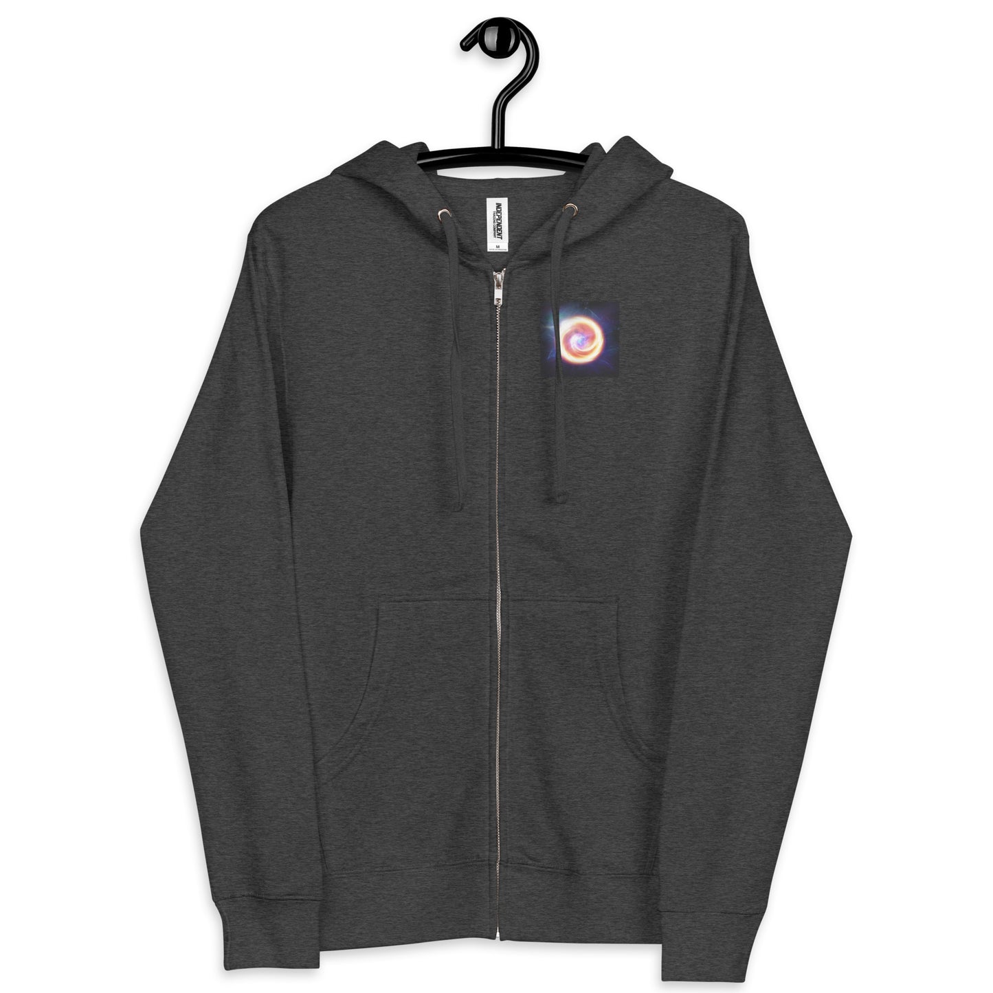 Galaxy Unisex fleece zip up hoodie