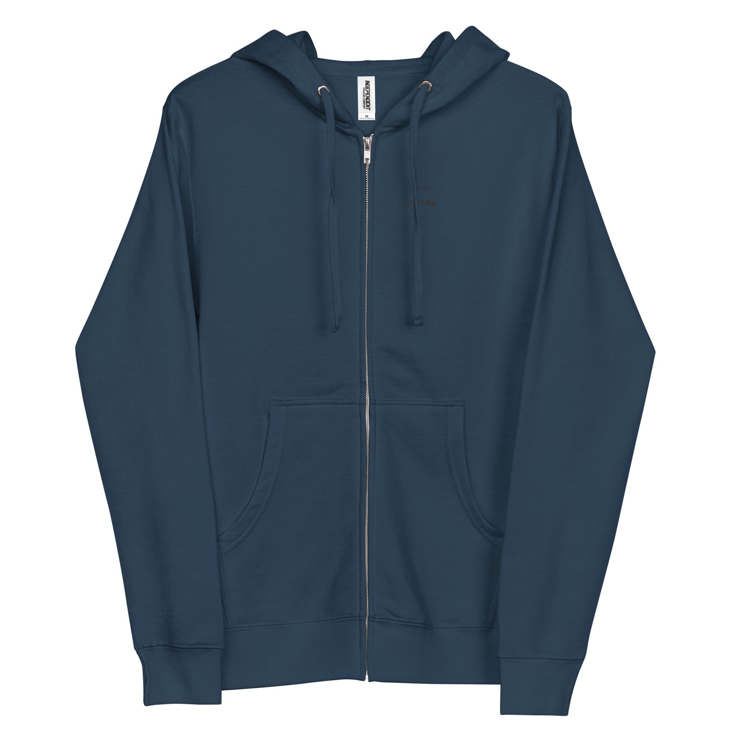 Personalized Unisex fleece zip up hoodie