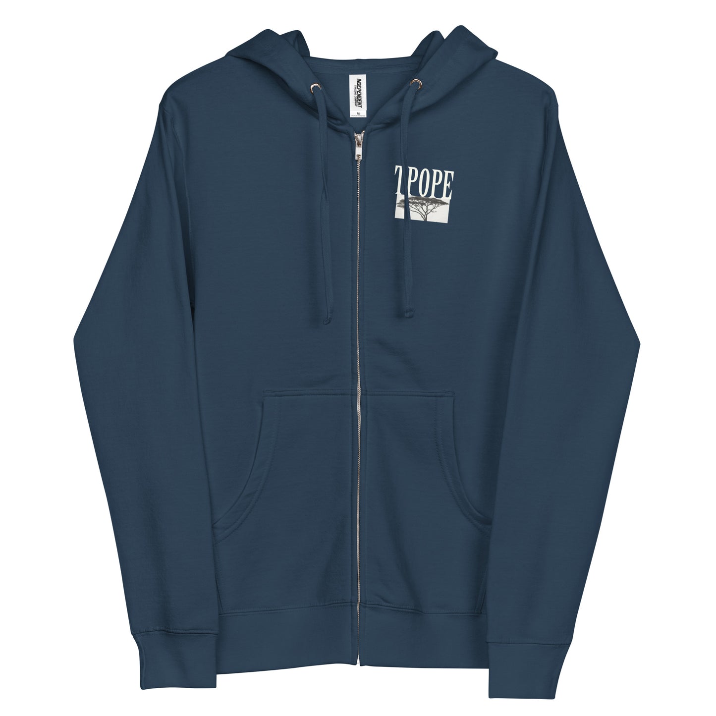 Tree Tpope Unisex fleece zip up hoodie