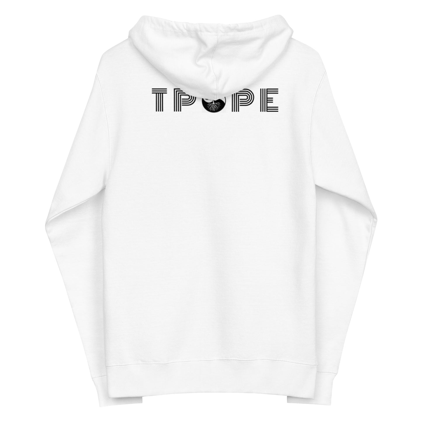 Tpope Unisex fleece zip up hoodie