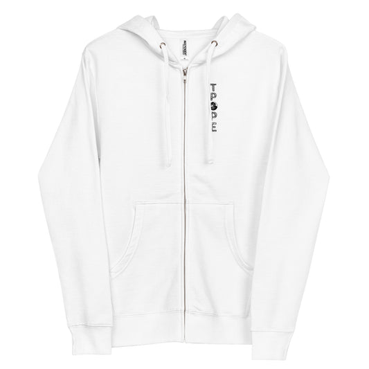 Tpope Unisex fleece zip up hoodie